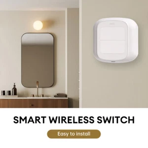 Controlador de botón pulsador interruptor inalámbrico inteligente de 6 escenas para Tuya WiFi/ZigBee de 2 velocidades - Imagen 1 de 17
