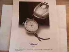 Foto Fotografie photo photograph CHOPARD Mille Miglia 1990 SR117