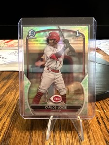 Bowman Chrome Green Carlos Jorge