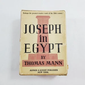 Joseph in Egypt Two Volume Box Set by Thomas Mann 1940 6th Printing Hardcover - Picture 1 of 14