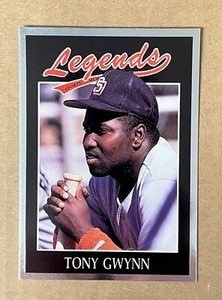1991 Legends Magazine TONY GWYNN San Diego Padres Card