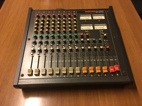 TASCAM M-208 8-Channel Mixer Vintage Good Working Free Shipping | eBay