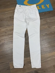 Mens Brunello Cucinelli Linen/Cotton White Leisure Fit Chino Pant Size 44 - Bild 1 von 19