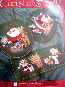 Weihnachtsmotive für das Nadelfilz-Set, SANTA SURPRISE, Badezimmer WC, 9921 - Bild 1 von 11