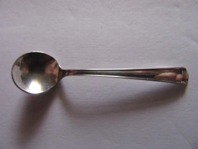 Cuchara de sal individual vintage Westmoreland de plata de ley 2 3/8" Foto 1 de 4