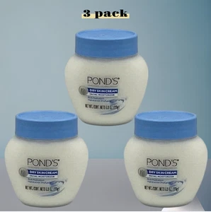 Crema hidratante facial hidratante rica en piel seca Pond's 3,9 oz (paquete de 3) - Imagen 1 de 3