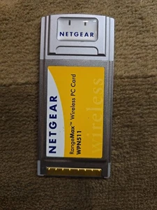 Netgear 108Mbps Wireless PC Card WG511T @MB145 - Picture 1 of 2