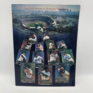 1995 Los Angeles Dodgers Yearbook MLB Baseball Fan Collector 82 Pages - Picture 1 of 9
