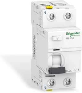 Interruttore Di Corrente Residua ACTI9 IID 2P 25A 30MA Tipo A, A9Z21225 - Foto 1 di 12