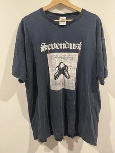 Sevendust Alpha Tour T-Shirt XXL - Y2K Band Tee - Faded Black - Bild 1 von 5