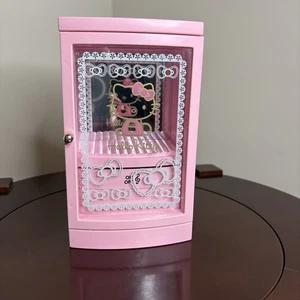 Joyero musical Hello Kitty con 2 cajones espejo puerta juega piel Elise YADIAN - Imagen 1 de 12