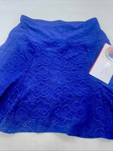 Gottex Estilo de Vida Atlético Golf Tenis Skort Azul Marino Ojales XS NUEVO CON ETIQUETAS PRECIO DE VENTA SUGERIDO POR EL FABRICANTE $60 - Imagen 1 de 8