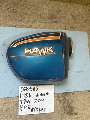 CUBIERTA LATERAL IZQUIERDA HONDA HAWK AZUL VERDE AZULADO 400 OEM 358 Foto 1 de 4