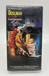 Dollman Vs. Demonic Toys (VHS, 1993) Tim Thomerson New SEALED - Picture 1 of 11