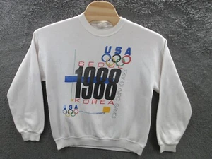 1988 Seoul Olympics Sweatshirt Team USA Vintage Size XL STS Graphics - Picture 1 of 16