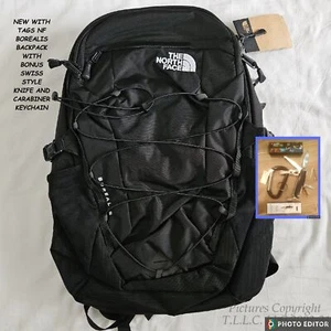 NEU MIT ETIKETT/NEU AUTHENTISCH SCHULRUCKSACK 15" LAPTOP SCHWARZ NORTH FACE BOREALIS - Bild 1 von 1
