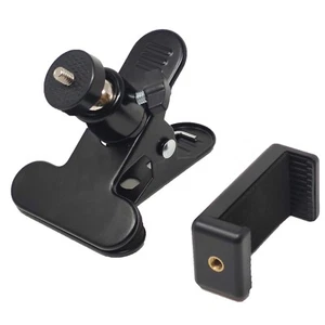 Supporto fotografico video vlog pinza 360° per Samsung Galaxy A34 PZA0 - Picture 1 of 10