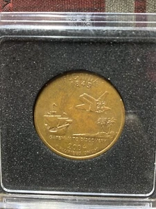 2004 D Mint Florida Quarter Missing Clad - Picture 1 of 5