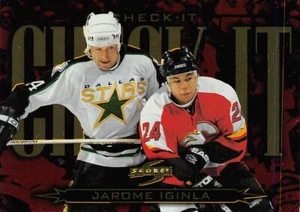1997-98 Score Check It #7 Jarome Iginla - Picture 1 of 2