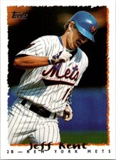 1995 Topps Jeff Kent  185 New York Mets