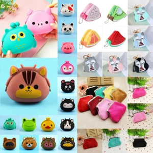 Cartoon Women Silicone Storage Mini Pouch Coin Purse Bag Change Wallet Handba * - Picture 1 of 35