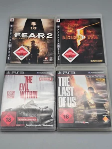 Bundle - Sony Playstation 3 - PS3 - USK18 - Fear - Resident Evil- The last of us - Bild 1 von 5