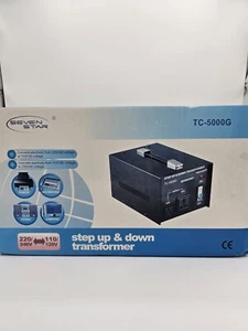 Sevenstar TC-5000 Trasformatore Step Up/Step Down (5.000 W) - Foto 1 di 5