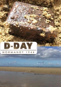 Original WW2-US M1 Garand Clip relic from Fox Green Sector Omaha Beach D-Day - Picture 1 of 1