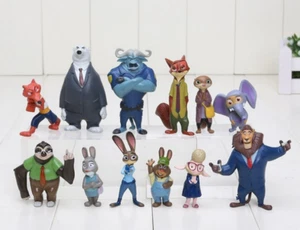12-TEILIGES/SET Neu Disney Zootopia Judy Nick Cartoon Mini PVC Spielzeug Puppen Kinder Geschenke - Bild 1 von 2