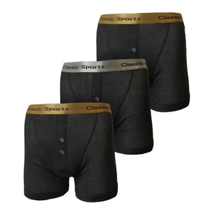 Herren Klassische Sport Baumwolle Boxershorts G/S W-Band Unterwäsche (Posten) Alle Größen - Bild 1 von 5