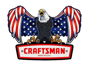 CRAFTSMAN TOOLS STICKER RAT ROD HOT ROD VINTAGE RACING FINK TOOL BOX - Picture 1 of 1