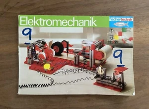 REPUESTOS FISCHERTECHNIK VINTAGE - COLECCIÓN ELECTROMECÁNICA - 114 PIEZAS - Imagen 1 de 3