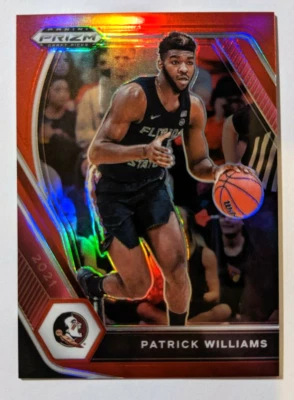 2021-22 PRIZM DRAFT PICKS RED PRIZM PATRICK WILLIAMS 169/299 - Image 1 of 2
