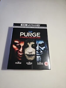 The Purge Trilogy - 4K UHD Blu-ray - BOXSET New & Sealed - Free Post - Foto 1 di 4