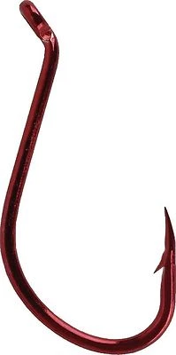 Iron Claw - STEELHEAD – Farbe: rot – von Sänger Angelhaken , Haken