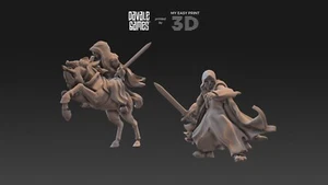 Spectral - Foot and Mounted Davale Games 3D Printed With High Quality Resin - Picture 1 of 6