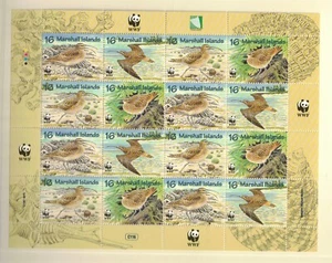 MARSHALL ISL. Sc 638 NH MINISHEET OF 1997 - WWF - BIRDS - (WG12) - Picture 1 of 1