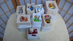 Christmas 8 Ornaments Disney Collection Pooh Minnie and Others, 1 Hershey - Picture 1 of 7