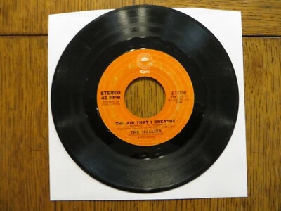 The Hollies – The Air That I Breathe - 1974 - Epic 5-11100 7" Single G+/Generic - Image 1 of 2