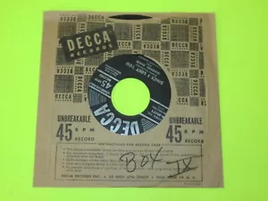 WARNER MACK SINCE I LOST YOU / ROC A CHICKA 45 7" RARE ROCKABILLY - Imagen 1 de 2