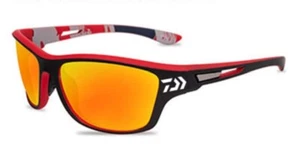 Daiwa 2021 Polarized Sunglasses 100% UV400 Fishing Sports Eyewear #24 New - Picture 1 of 2