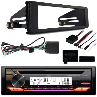 JVC KD-T92MBS Bluetooth AUX AM/FM CD Receiver, Install Kit, Steering Interface - Image 1 of 4