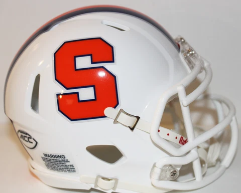 2021 Syracuse Orange Custom Riddell Mini Helmet vs Wake Forest Cover