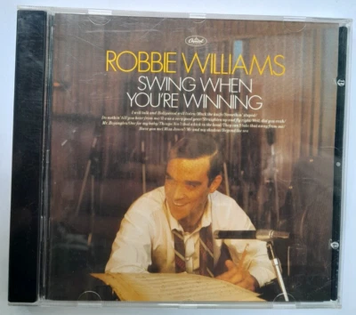 ROBBIE WILLIAMS Swing When You're Winning | 24page book Tray Card hidden Track - Bild 1 von 3