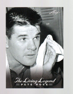 2012 Leaf The Living Legend Pete Rose Baseball Card 30 Philadelphia Phillies