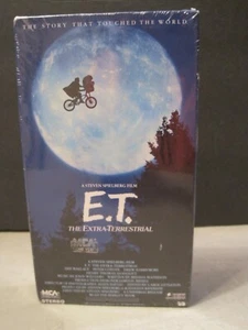 Rare E.T. The Extra Terrestrial 1988 VHS Green Tab Sealed New Gradable Spielberg - Picture 1 of 10