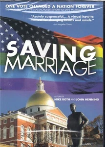 New DVD - Saving Marriage - Mike Roth, John Henning - Gay Marriage Documentary - Bild 1 von 2