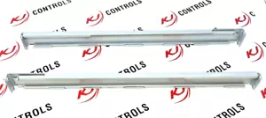 Unbranded Metal Rack Rail Kit with Grey Finish & Hardware for 19-Inch Rack Mount - Bild 1 von 6