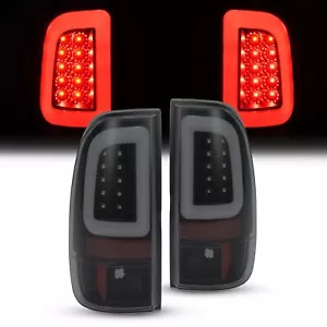 For Ford F250 F350 F450 2008-2016 SD SuperDuty LED Bar Tail Lights Black Smoke - Picture 1 of 24