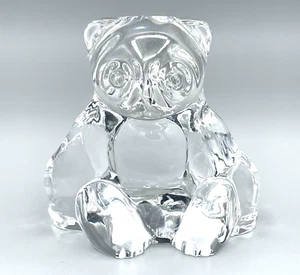 Vintage Villeroy & Boch Kristall Koala Figur - 3" Glas - signiert - nicht mehr produziert RAR - Bild 1 von 10